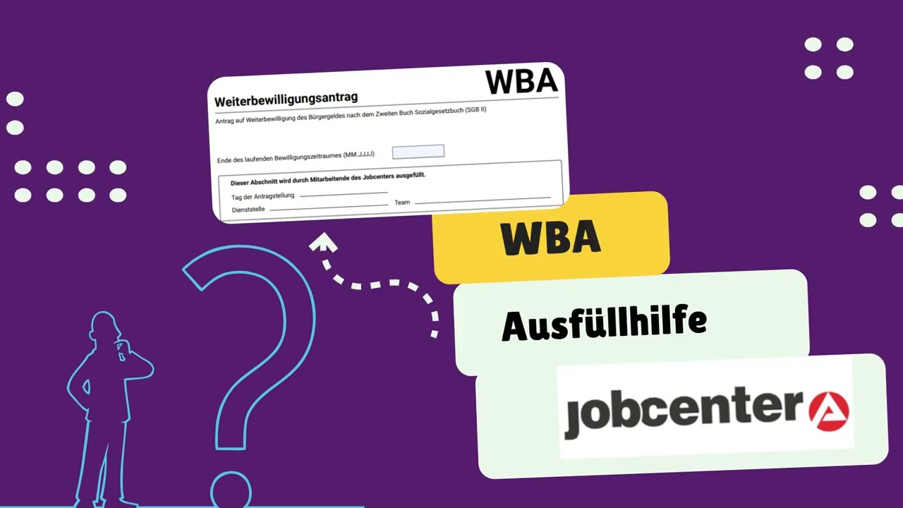 WBA- Weiterbewilligungsantrag AR- طلب تمديد الإعانة #shorts 