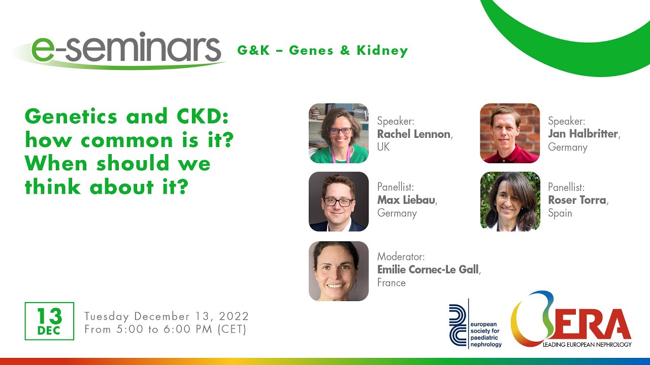 Genetics and CKD: how common is it? When should we think about it?