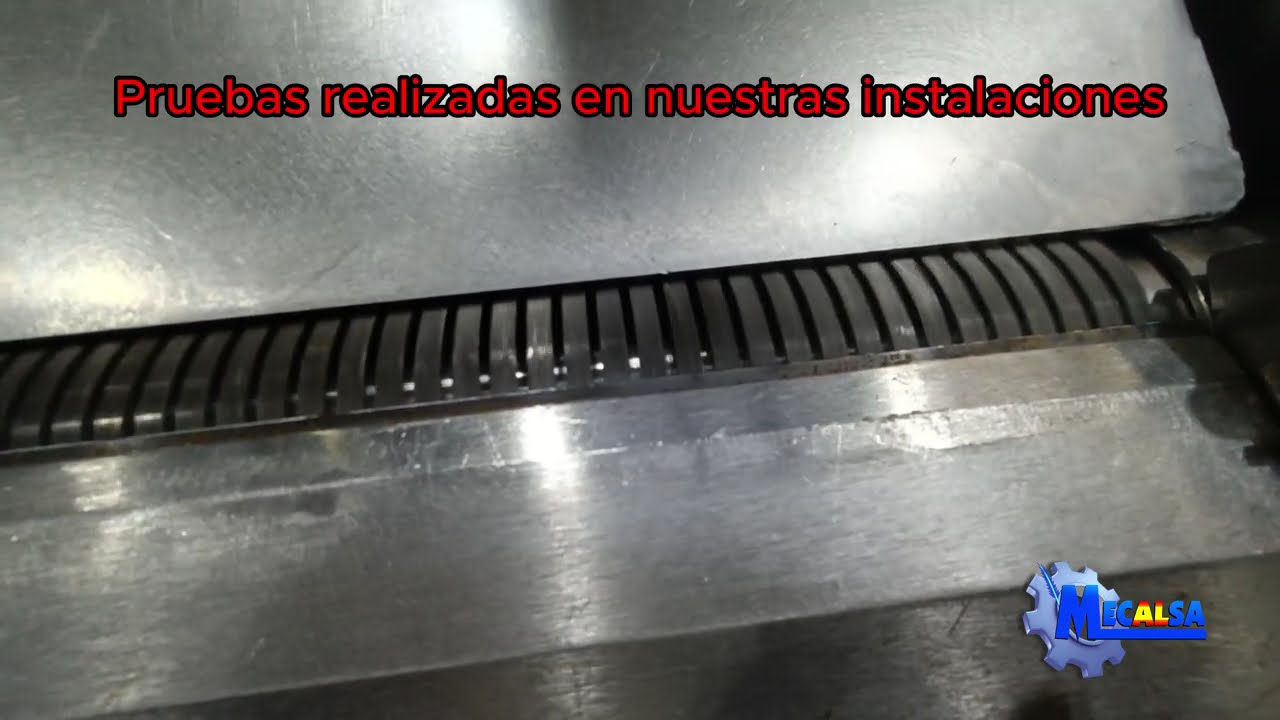 Cretel SB46 Peladora / Descortezadora | Máquina industrial para retirar membranas y pieles