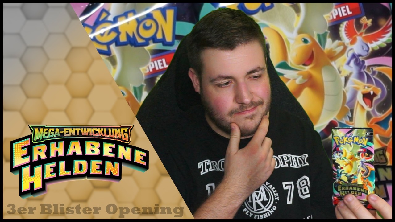 Lohnt sich das neue Pokémon Set „Erhabene Helden“? | 3er Blister Opening