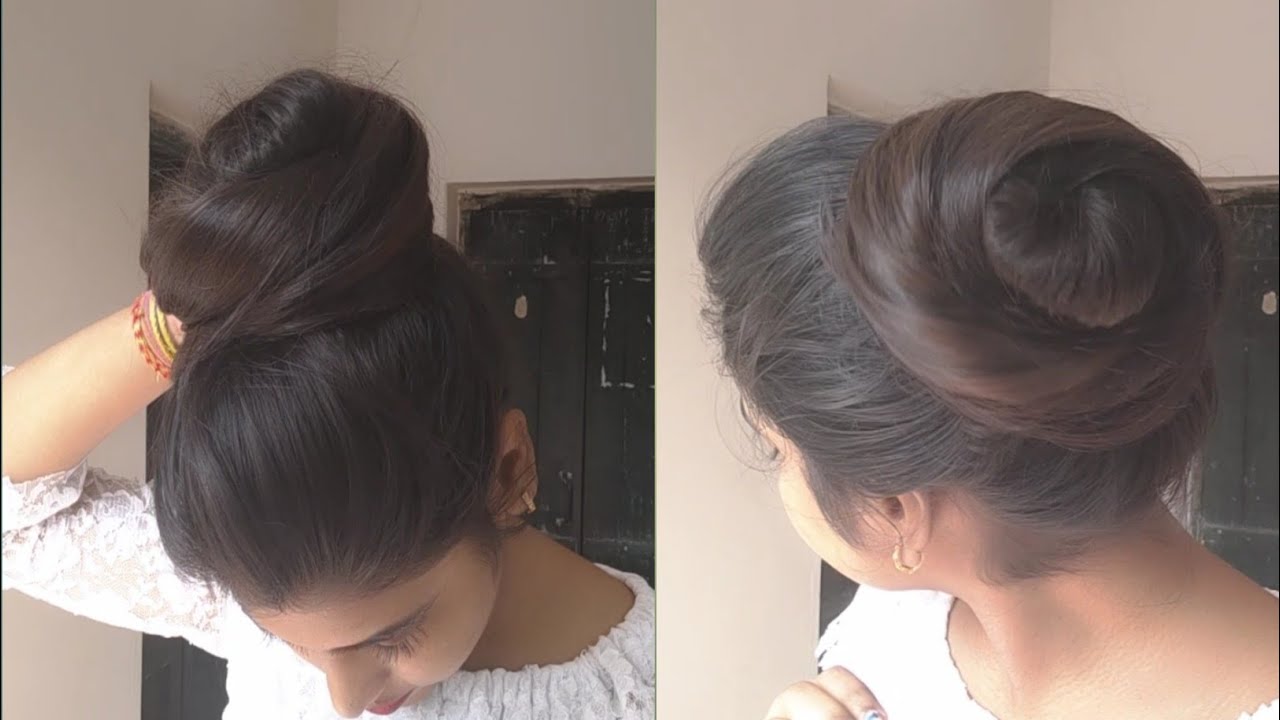 Nikki Long hair girls meking Big Bun hairstyles || Bun Drop Hairplay 2021 😘