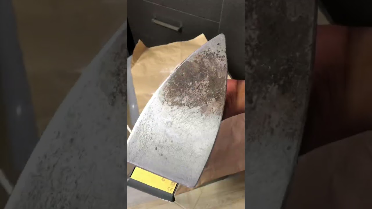 HOW TO CLEAN IRON STAIN WITH SALT.