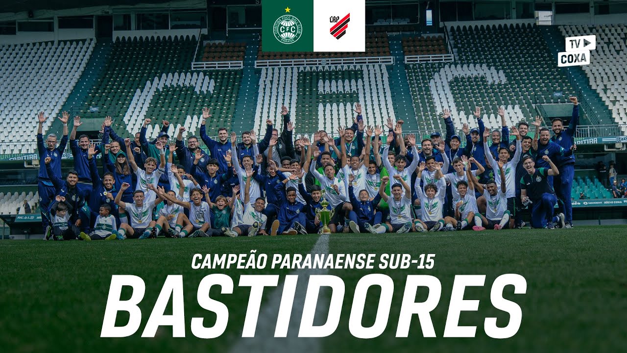 🎥💚 BASTIDORES | CORITIBA CAMPEÃO PARANAENSE SUB-15