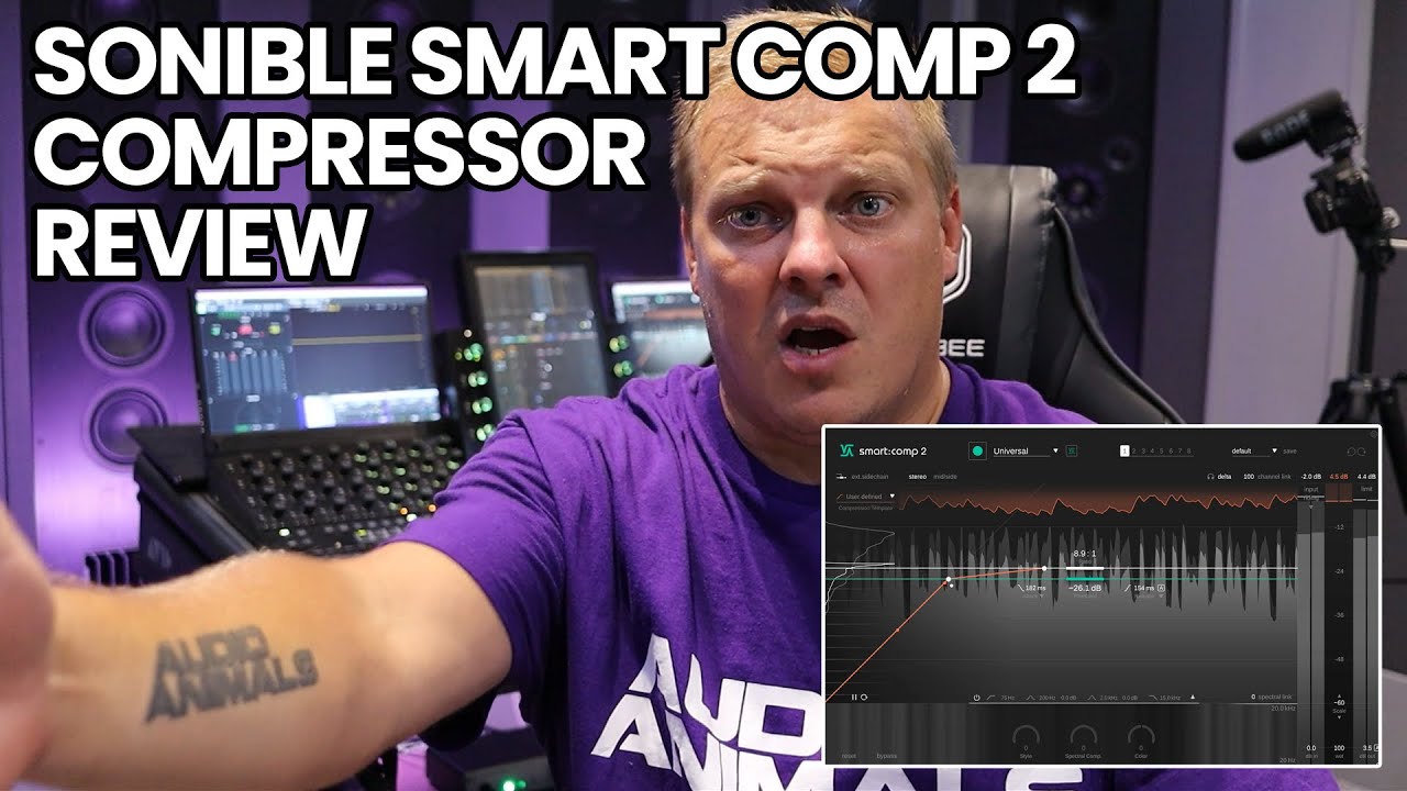 Обзор плагина компрессора Sonible Smart Comp 2