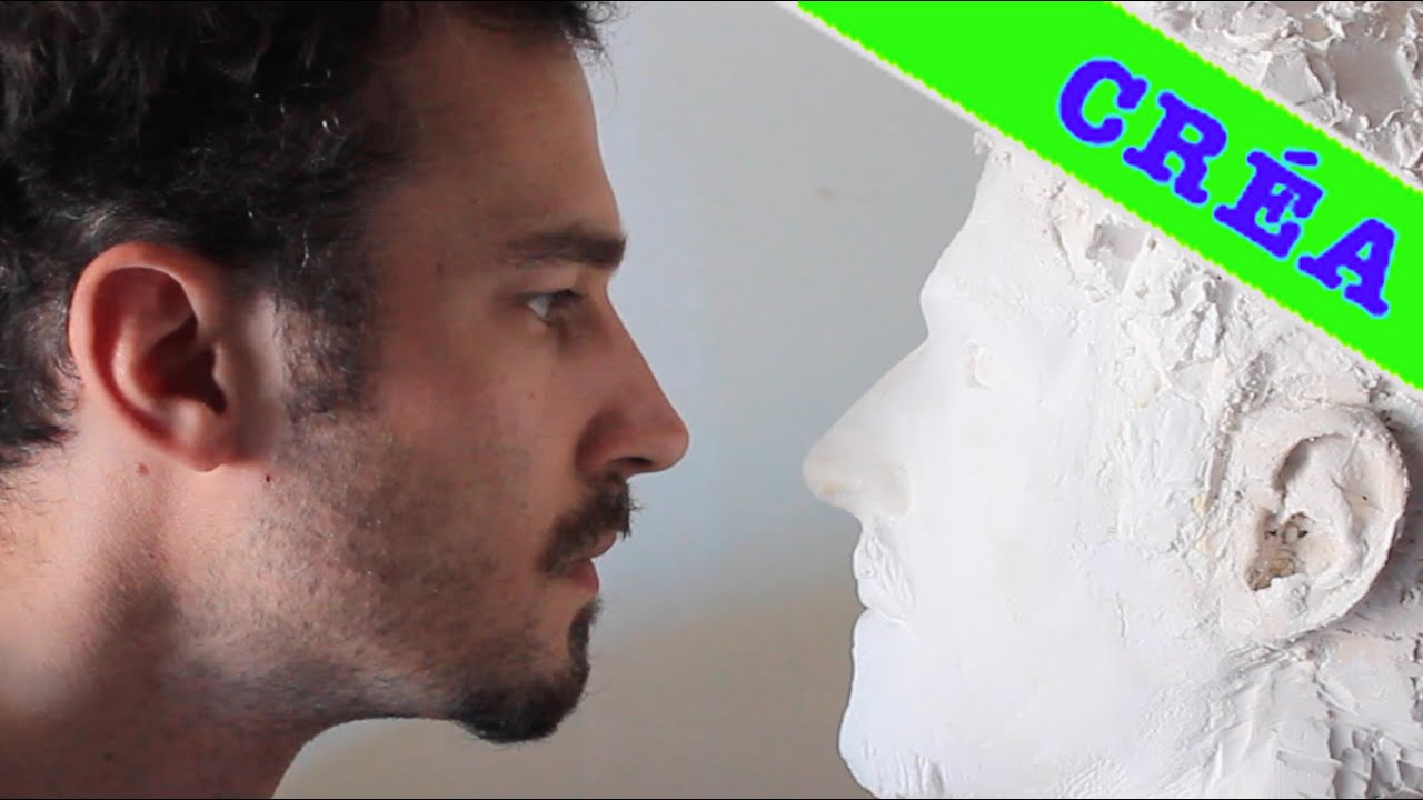 AUTOPORTRAIT - Faire un buste en plâtre
