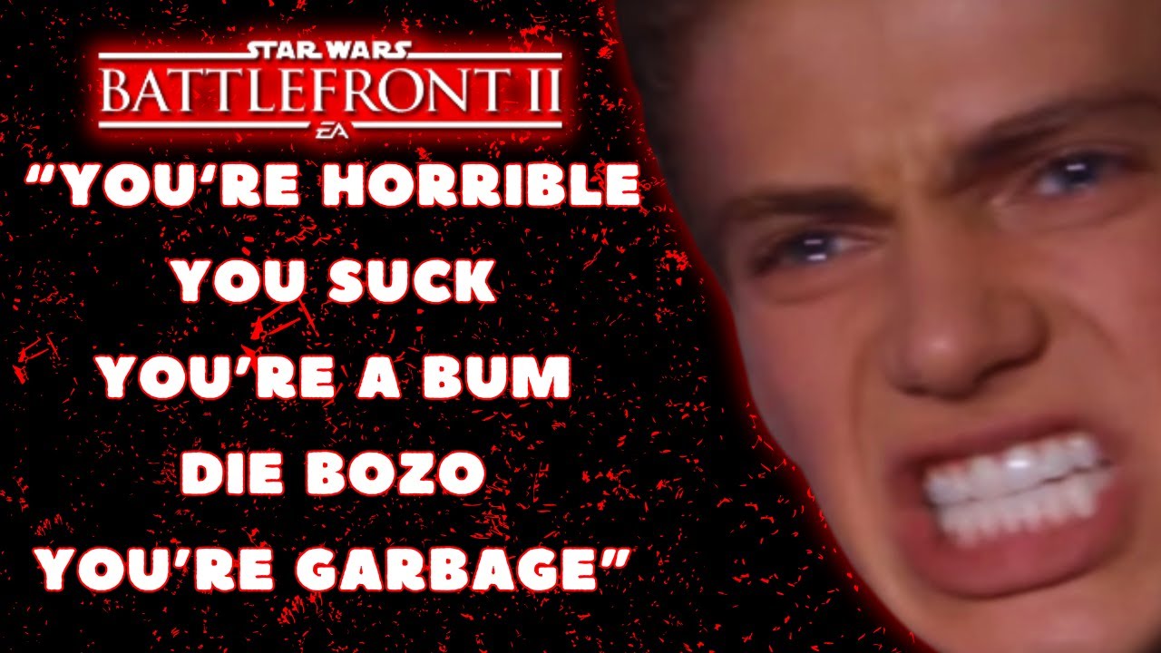 Battlefront 2, но я оскорбляю своих противников 20 минут подряд.