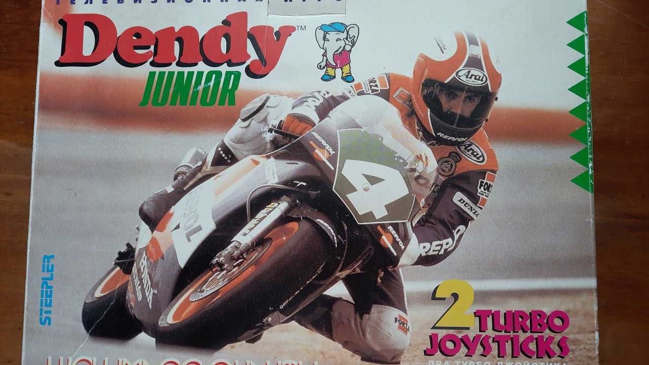 Dendy junior от Steepler, моя первая приставка из детства!