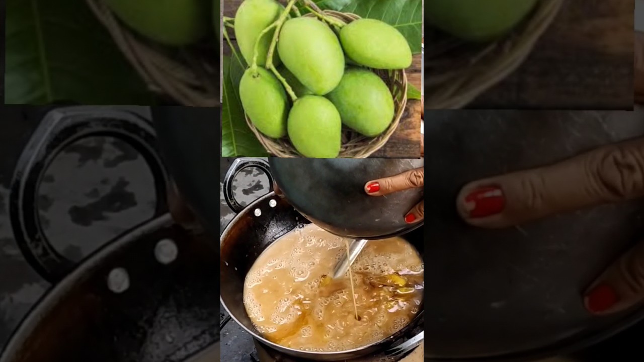 Ghar pe Bani Traditional Mango Recipe 🥭|