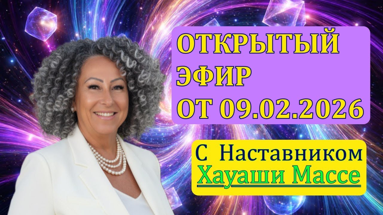 ОТКРЫТЫЙ ЭФИР С ХАУАШИ МАССЕ 09.02.2026