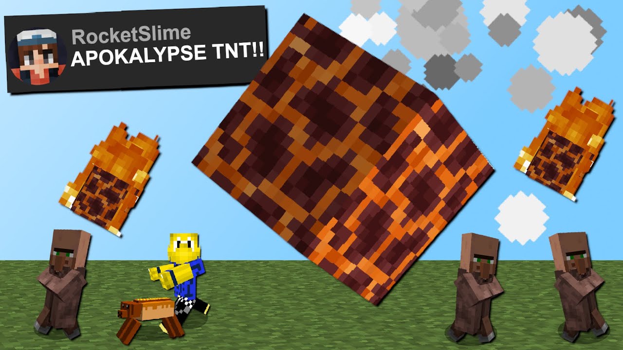 Apokalypse TNT! (Sonne fällt vom Himmel, Meteorit, Atlantis) - Lucky TNT Mod