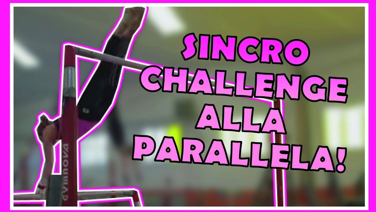 SINCRO CHALLENGE ALLA PARALLELA!!! SI VOLA😍😍 ginnastica artistica CSB