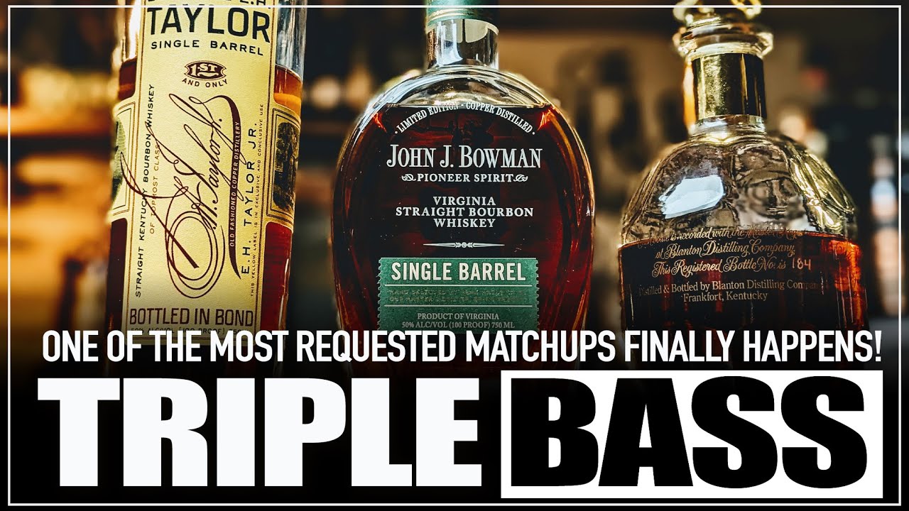 ДЖОН ДЖ. БОУМЭН против двух фаворитов Buffalo Trace! Матч Triple Bass!