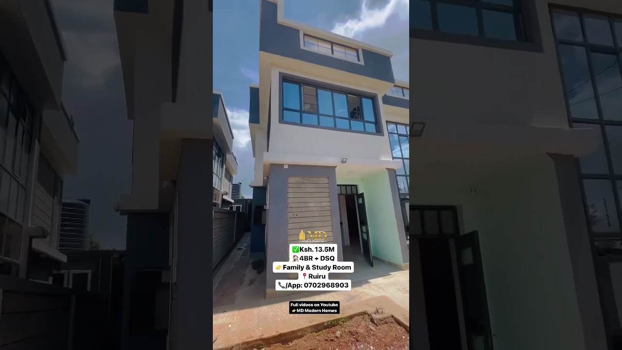 #4br  #ruiru  #maisonette  ✅13.5M #flexiblepayment  #readyforoccupancy