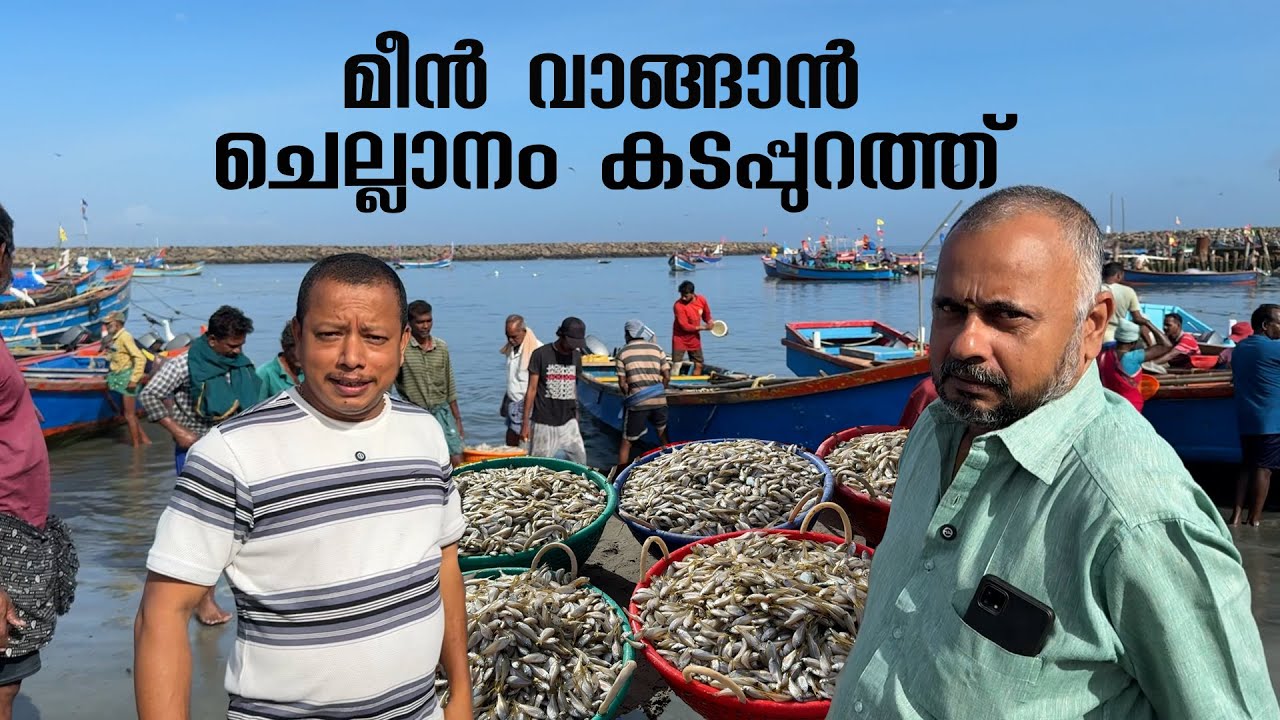 മീൻ വാങ്ങാൻ ചെല്ലാനം കടപ്പുറത്തേയ്ക്ക് | Jelaja Ratheesh | Puthettu Family Vlog |