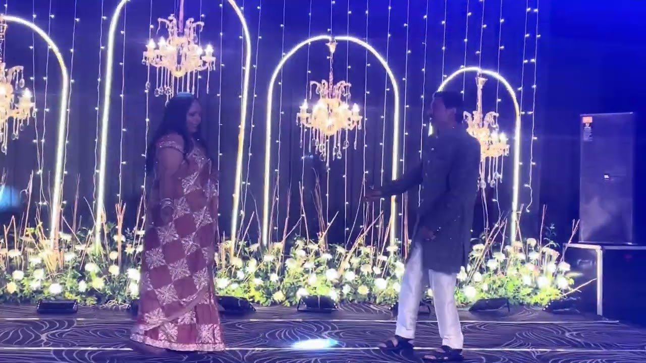 Ude jab jab julfe teri | old song dance | wedding dance performance by parents of groom 