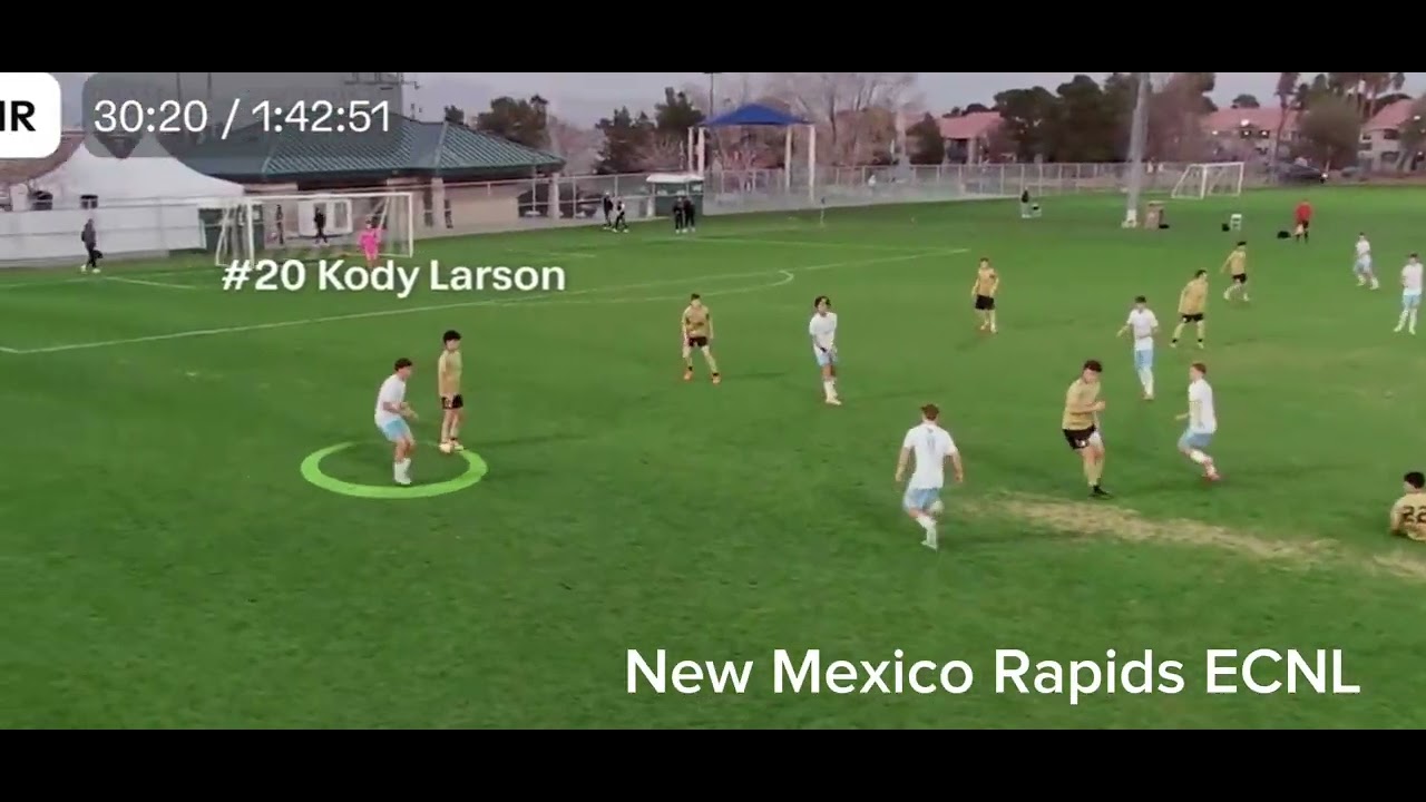 Kody Larson, 27’ ECNL/EPD, RB/RW/CDM, defense highlight reel