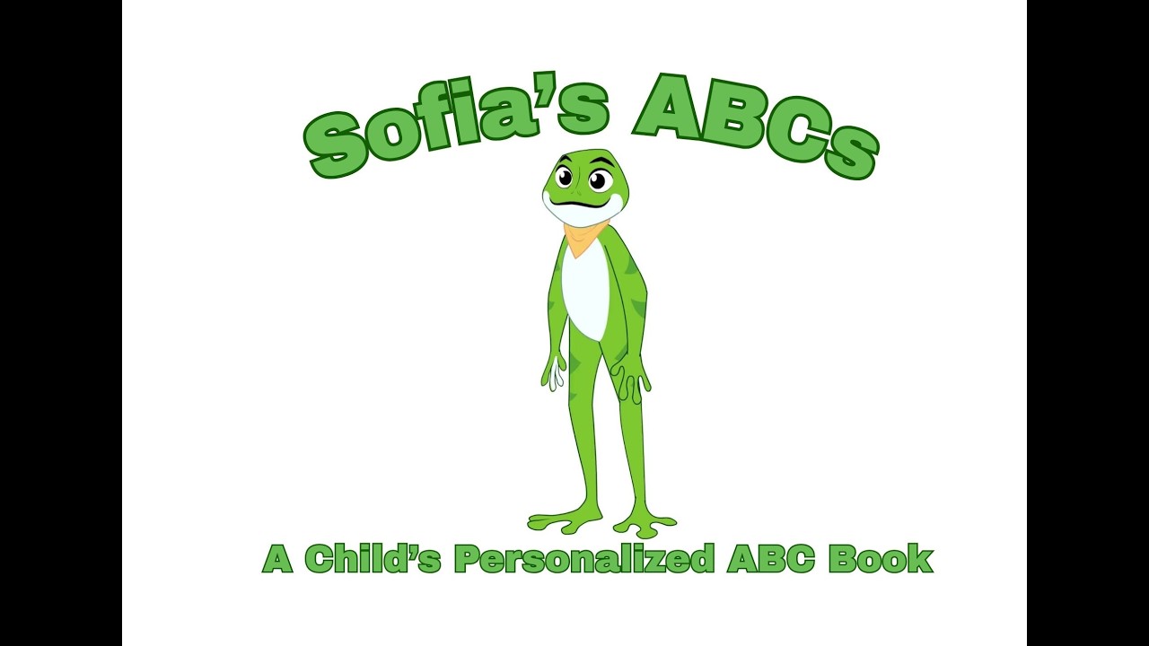 Sofia''s ABC Animal Learning Storybook - Personalized kids' Video