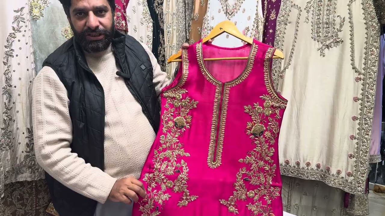 we deal hand made suits and banarsi suits mukesh gota work #foryou #growth #dress 