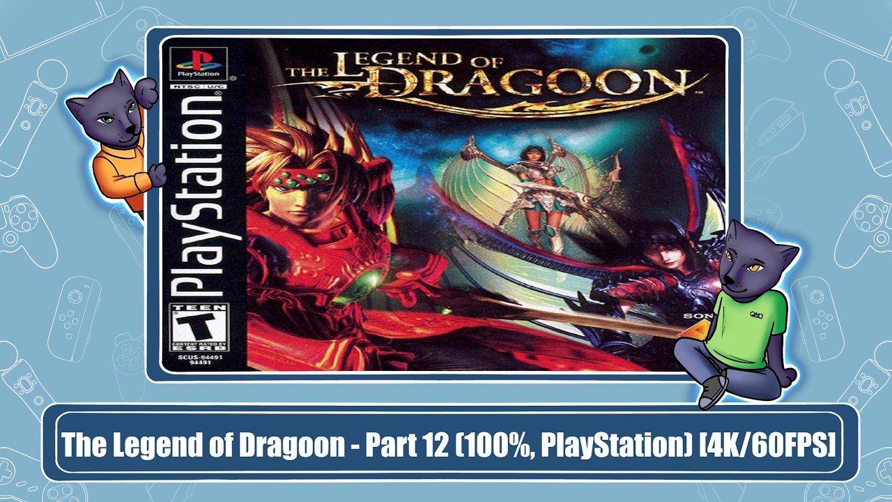 The Legend of Dragoon - Part 12 (100%, PlayStation) [4K/60FPS]