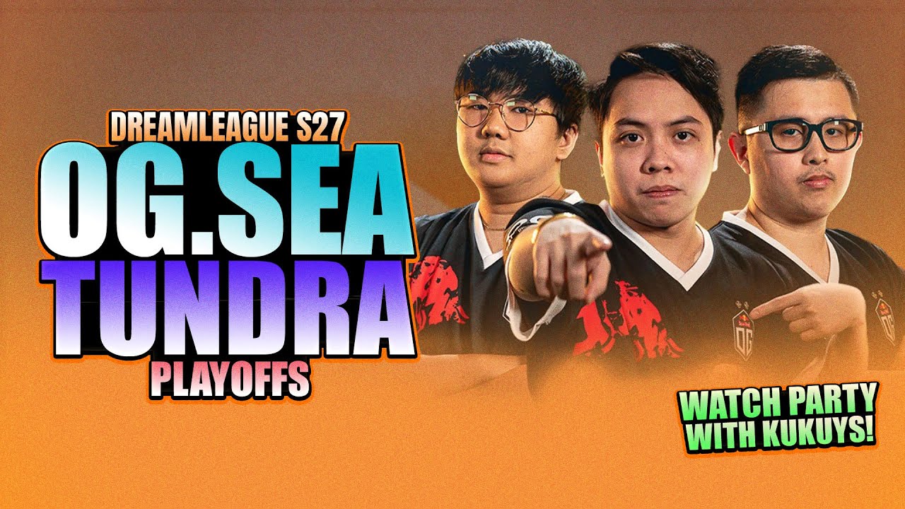 OG VS TUNDRA - WATCH PARTY WITH KUKUYS - DreamLeague S27