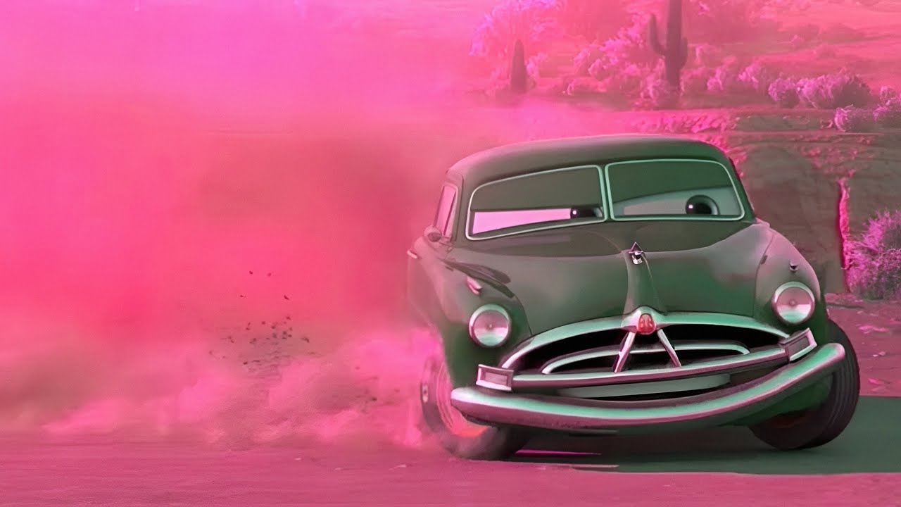 Cars - Doc Hudson Perfect Drift Animation | Sponsored by Klasky Csupo 2001 Effects