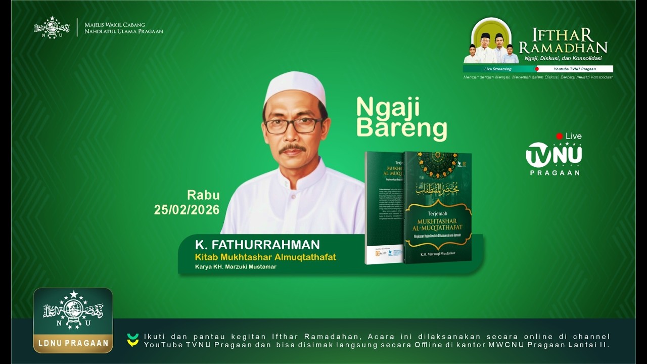 LIVE STREAMING | IFTHAR RAMADHAN | NGAJI BARENG