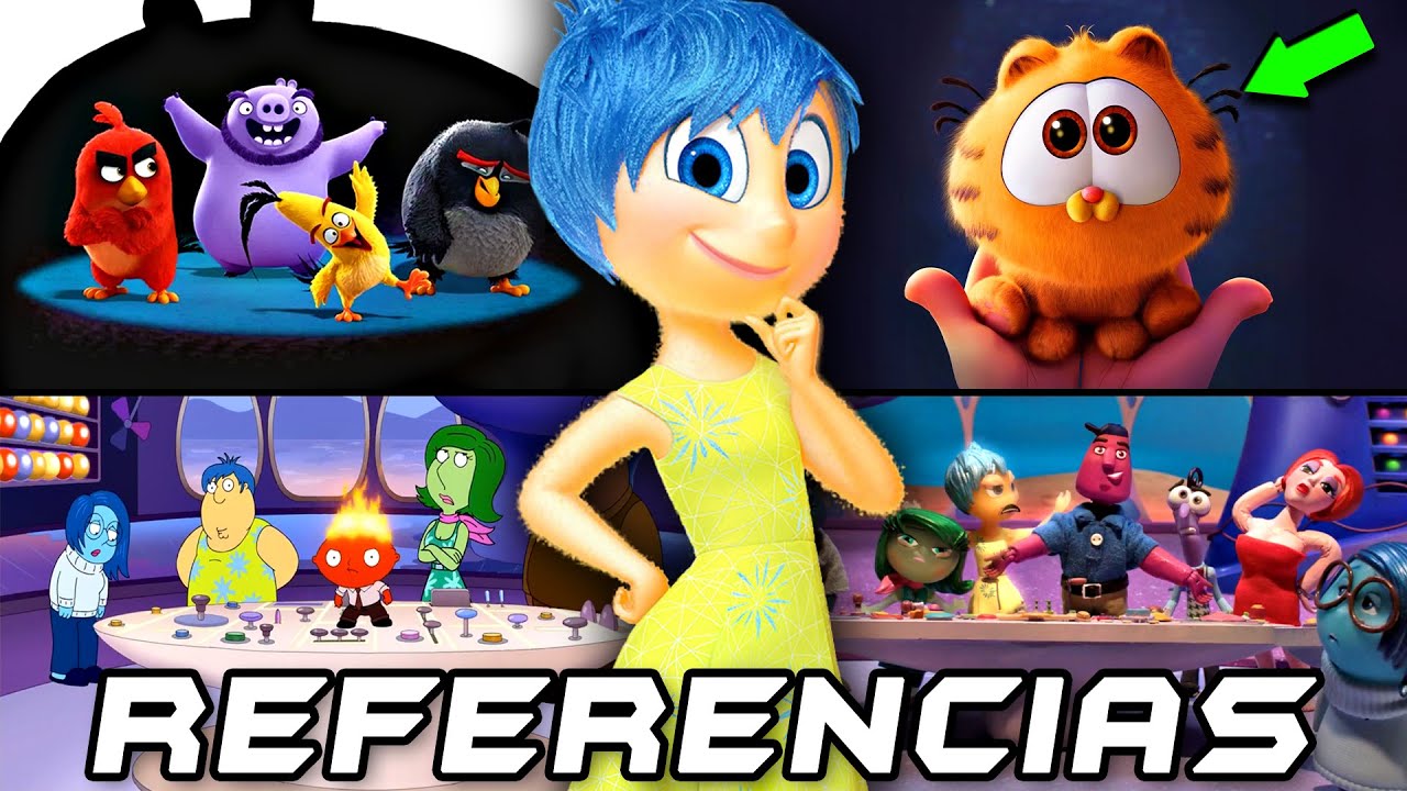 15 Referencias a Intensamente en series y películas