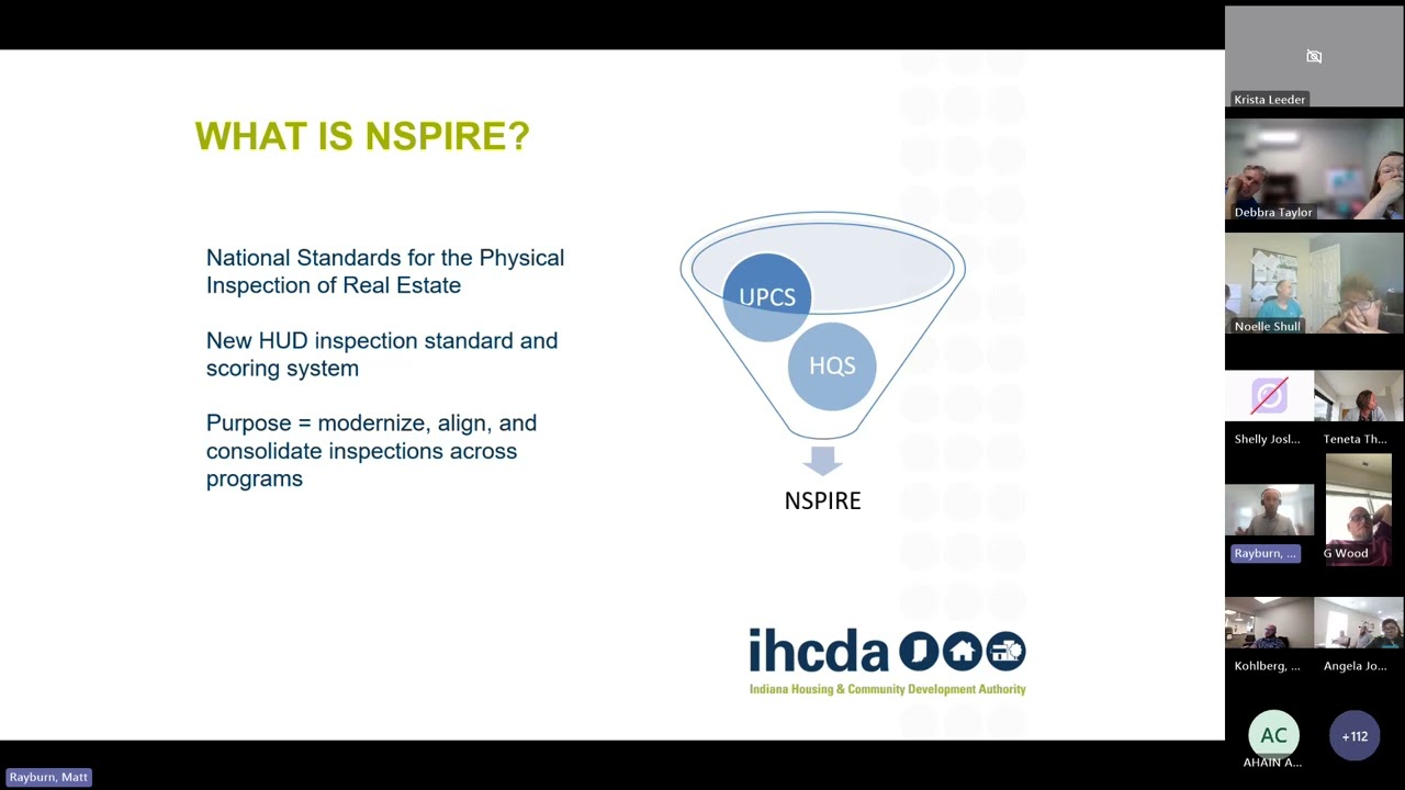 NSPIRE Webinar Recording - April 17, 2024