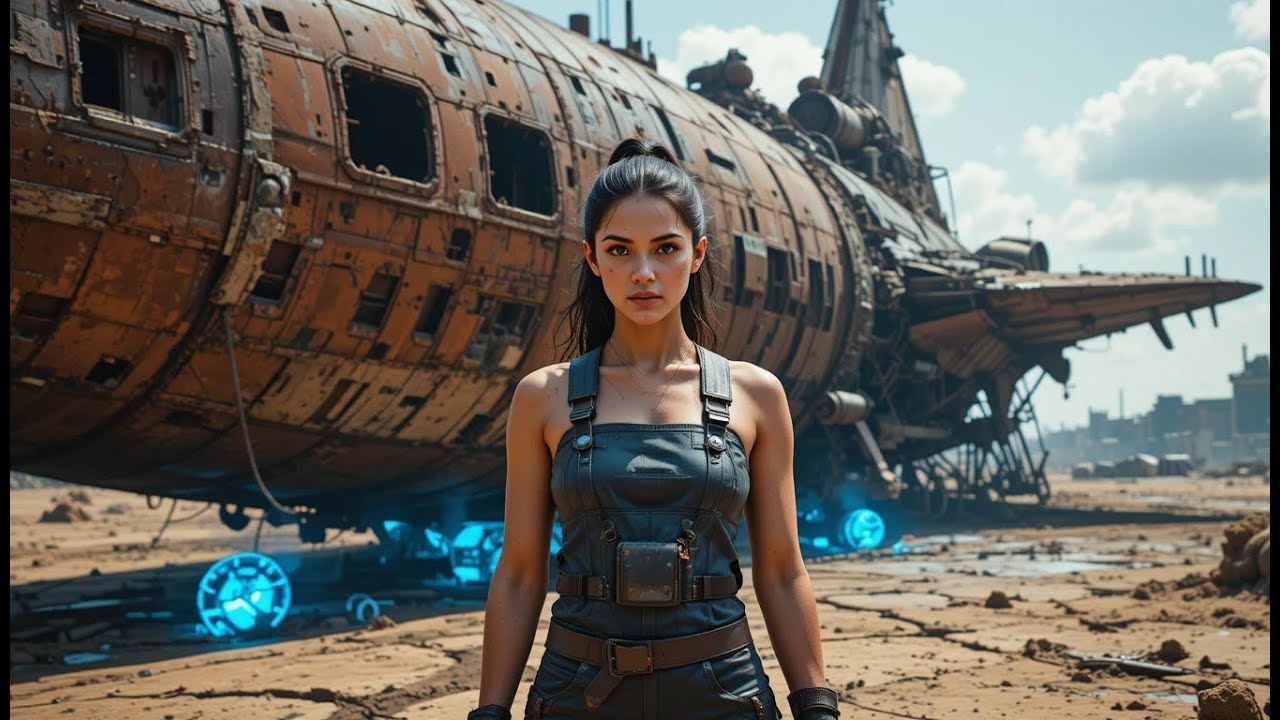 Mechanic Woman Mocked for Living in a Broken Starship—Until They Found Alien Technology Underneath.