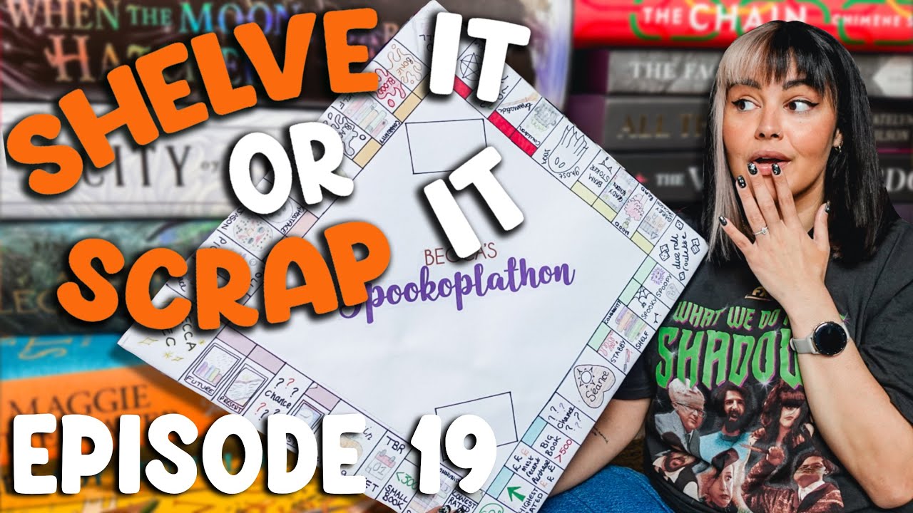 The Spookopoly Board Picks What I Read for Shelve It Or Scrap It Episode 19 🎲 2025