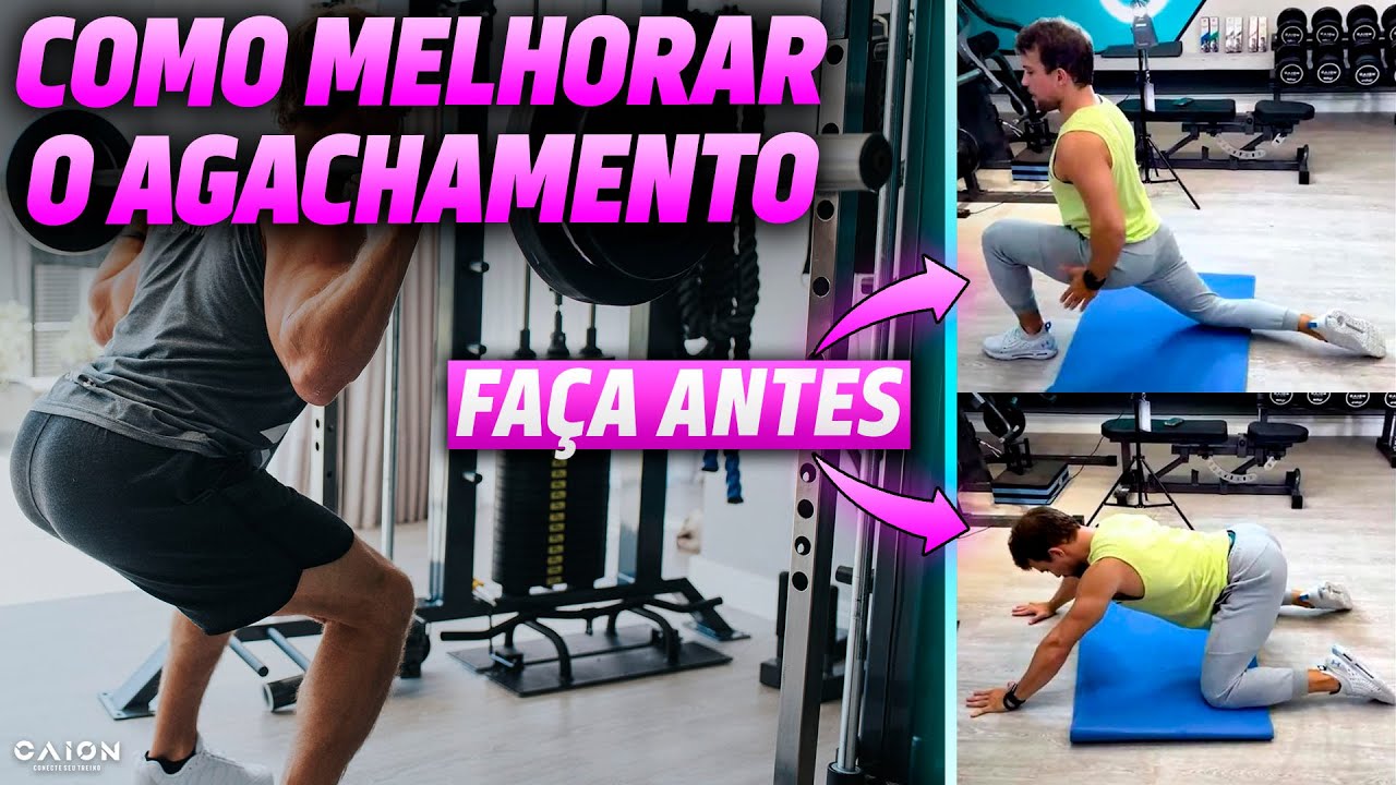 Como fazer o agachamento da maneira correta para ganhar mais pernas e coxas