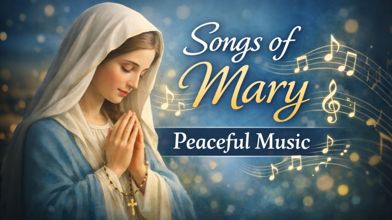 🌿 SONGS OF MARY THAT WILL BRING PEACE TO YOUR SOUL | MUSIC ONLY 🎶