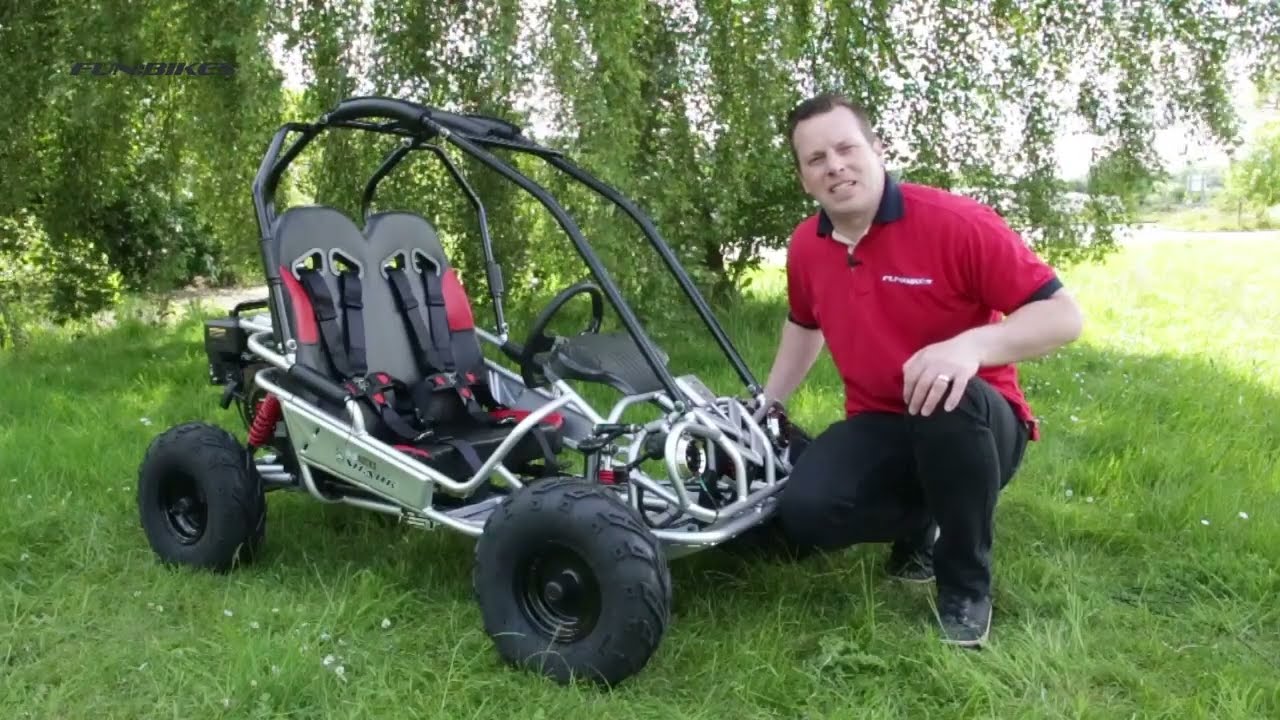 Обзор продукта: внедорожный мини-багги FunBikes Shark RV50 156 куб. см