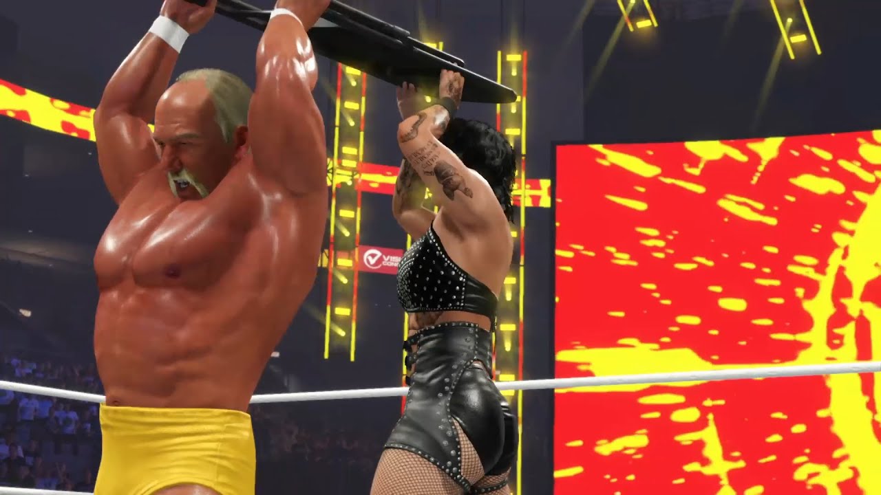 Hulk Hogan VS Ronda Rousey Serious Fight In Royal Rumble WWE #trending #viral #wwe #viralvideo
