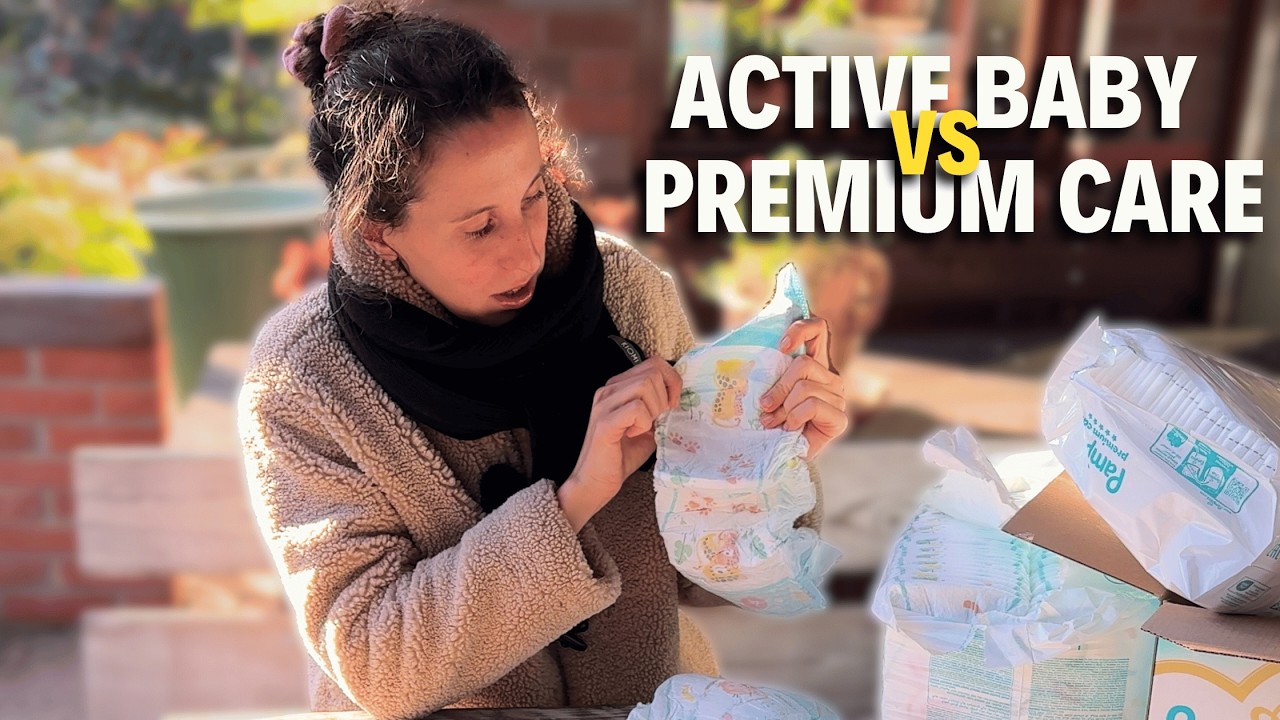 R&oacute;żnice pomiędzy Pampers Active Baby i Pampers Premium Care | unboxing