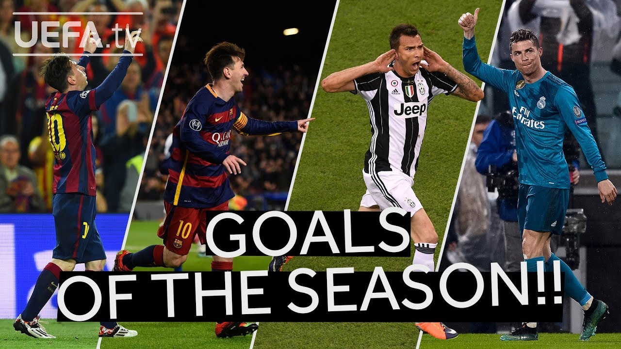 RONALDO, MANDŽUKIĆ, MESSI: All #GoalOfTheSeason winners since 2014/15!!