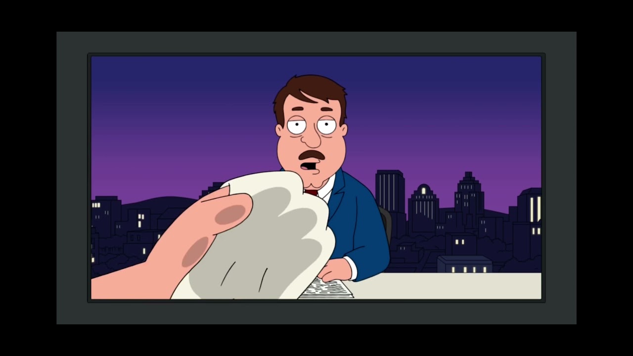 FAMILY GUY - TOM TUCKER GETS SICK