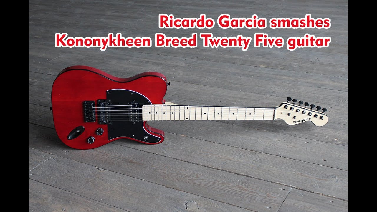 Kononykheen Guitars. Breed Twenty Five model
