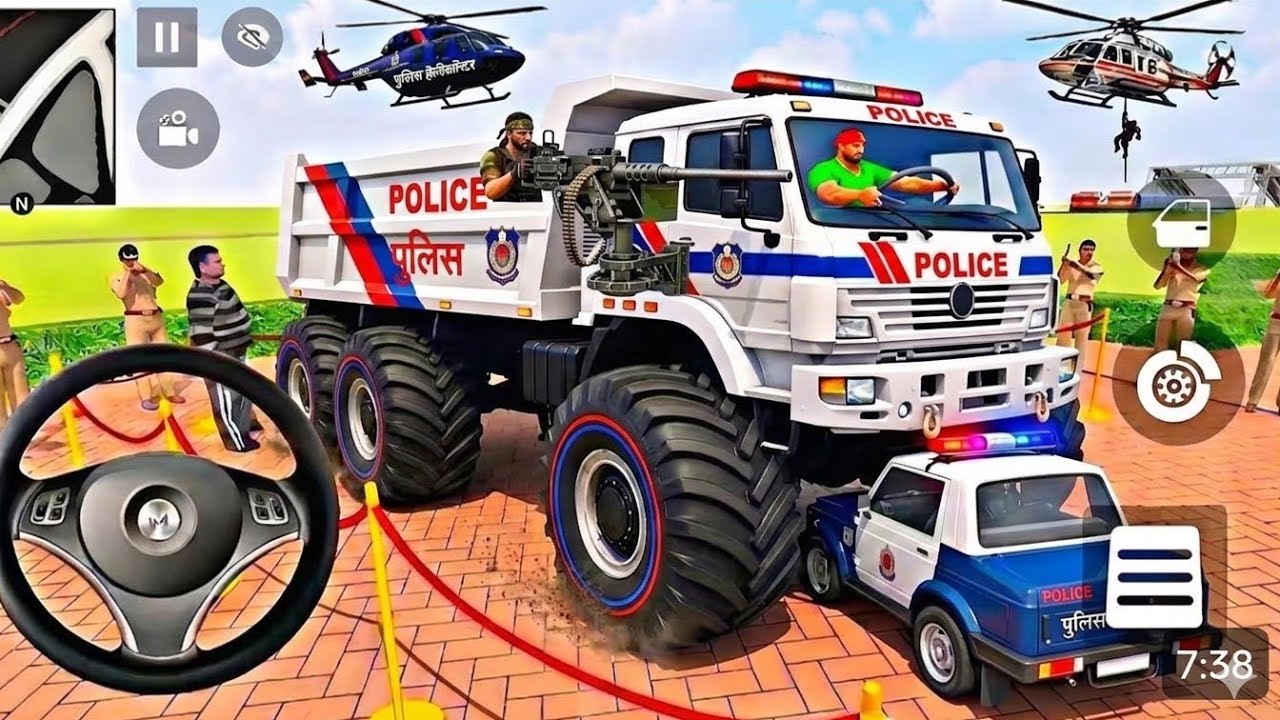 Purchase A New Police Dumper Truck 🚒💥 In Indian Theft Aura Simulator 😱💥