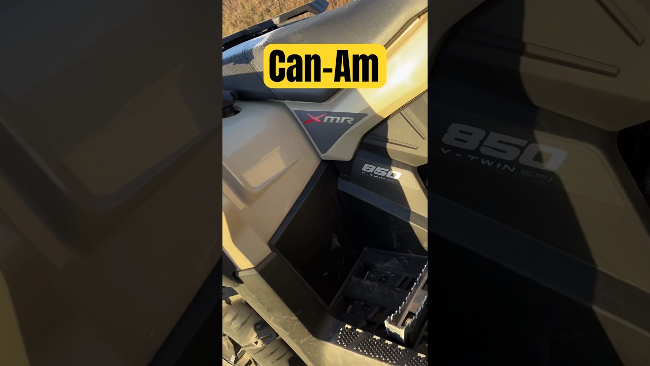 Stock vs Yoshimura Exhaust Can-Am Outlander 850 XMR / Sound Comparison  #canam #Yoshimura