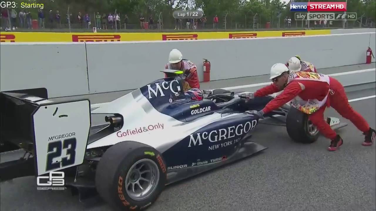 GP3 2016  Round 1  Spain  Race 1
