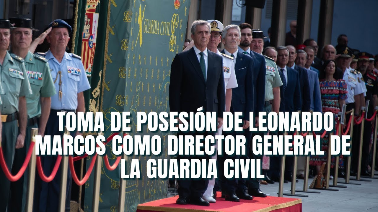 Grande-Marlaska y Robles presiden la toma de posesión de Leonardo Marcos nuevo Director General