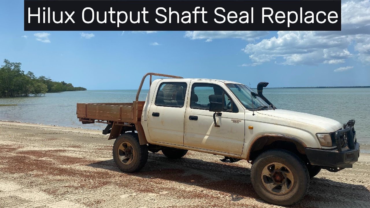 Hilux Transfer Case Output Shaft Seal Replace