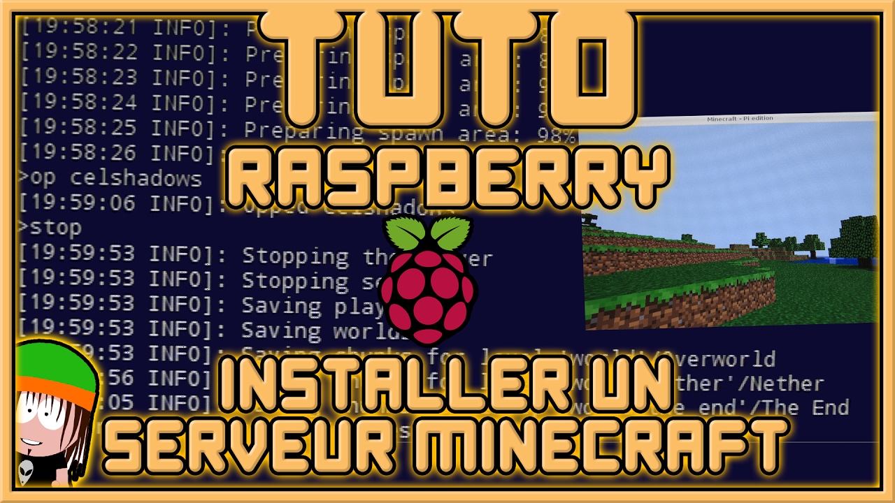 Installer un Serveur Minecraft sur Raspberry - [Les tutos Geek]