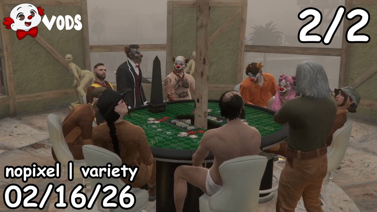(Part 2/2) Chatterbox Twitch VOD | Feb 16, 2026 | NOPIXEL | BOGO BINTED? | L4D2