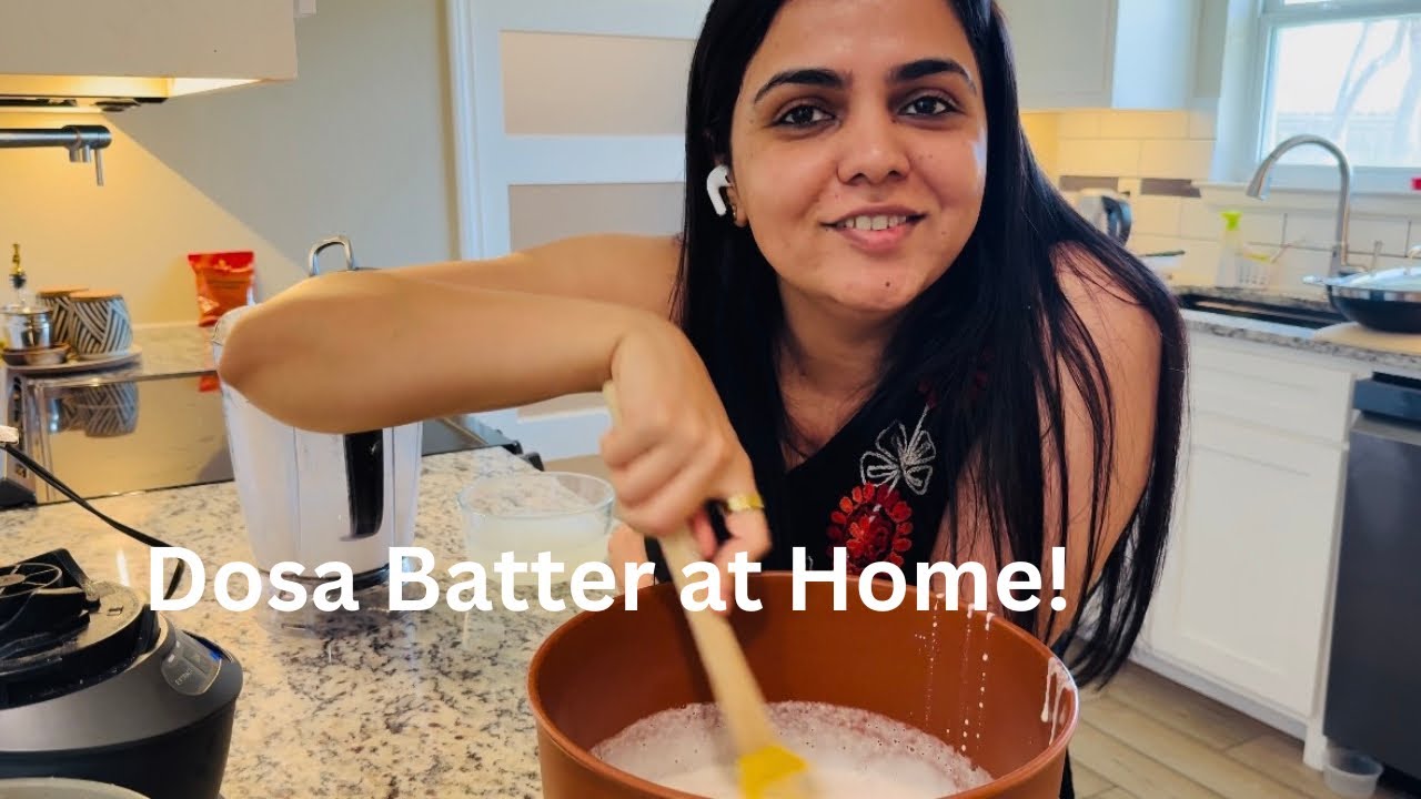 Meal Prep Episode 3 | How I Make Dosa Batter at Home | Easy Indian Mom Kitchen
