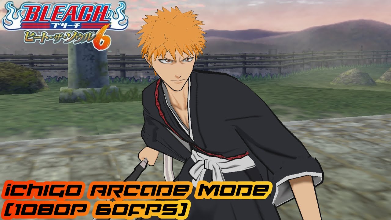 Bleach Heat the soul 6 Ichigo Arcade mode (1080p 60fps)