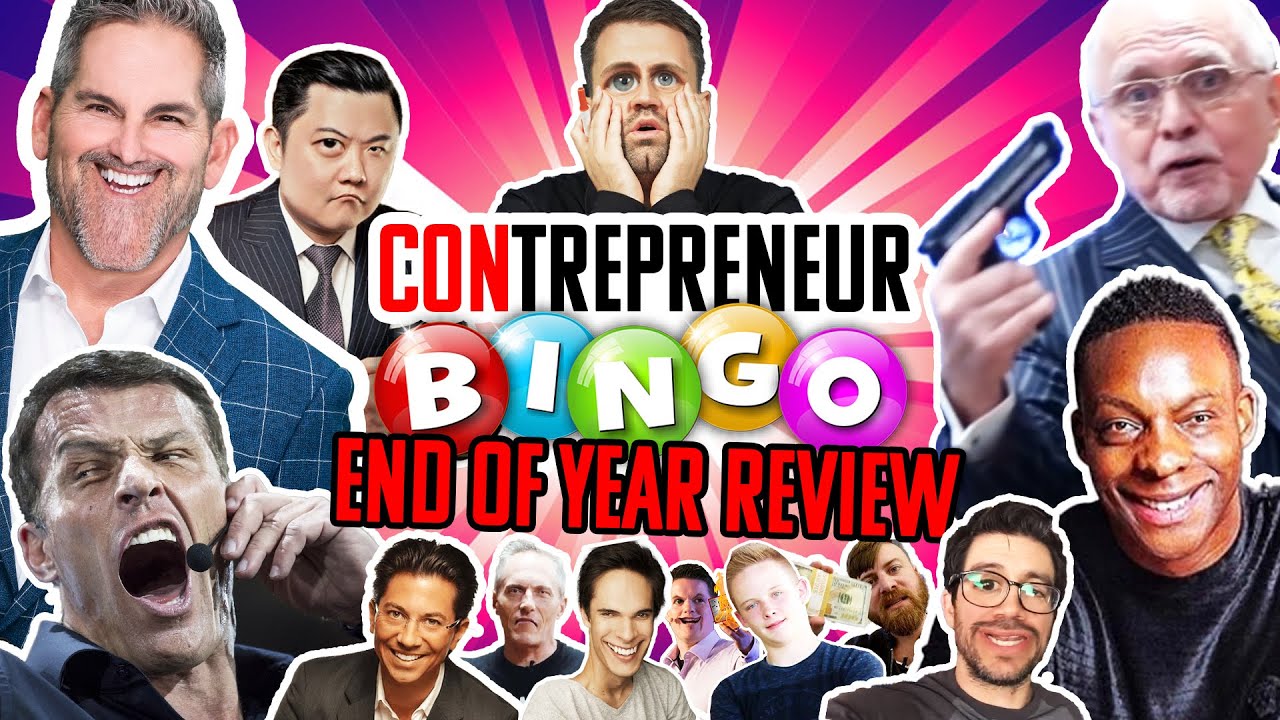 Contrepreneur Bingo • End of Year Review