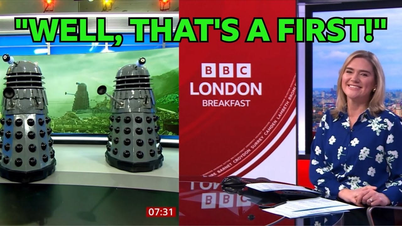Daleks hand to regional news on BBC Breakfast - How all 14 regions reacted
