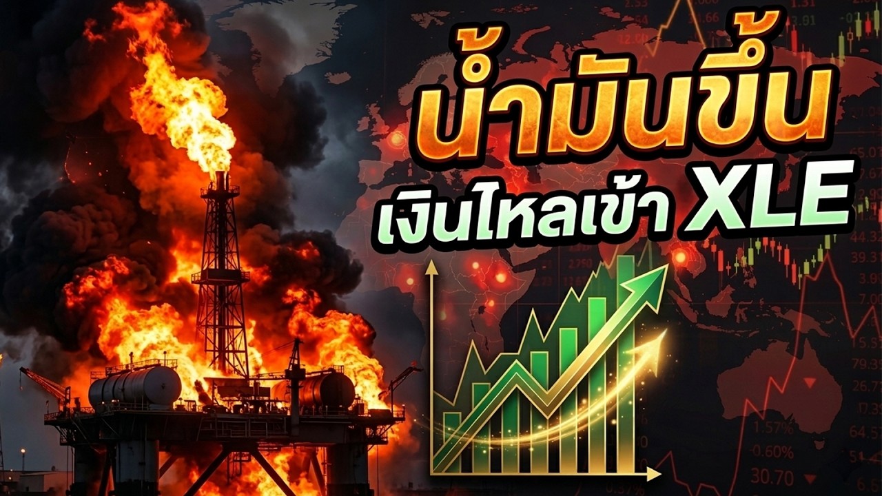 น้ำมันพุ่ง สงครามร้อน เงินไหลเข้า XLE เกิดอะไรขึ้น?